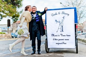 Affiche mariage à Arles: Félicitations à Cécile et Thierry!!!