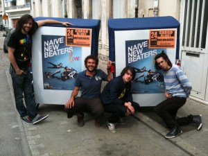 Concert des Naive New Beaters au Cargo de nuit