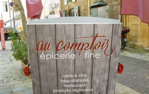 Ouverture de l&rsquo;épicerie fine, Au Comptoir, 18 rue boulegon sur Aix en Provence.