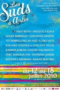 affiche les suds arles 2010