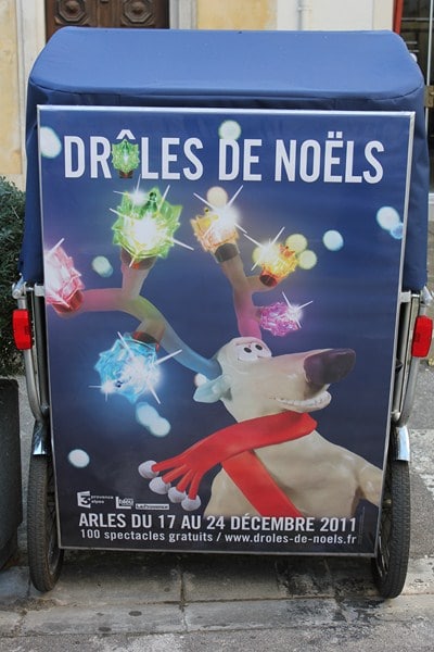 Read more about the article Taco and Co participe au festival « Drôles de Noël 2011 » à Arles.