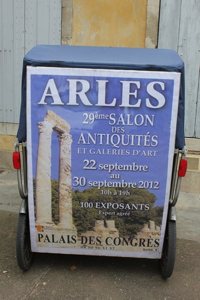 You are currently viewing Le Salon des Antiquités à Arles du 22 au 30 Septembre 2012.