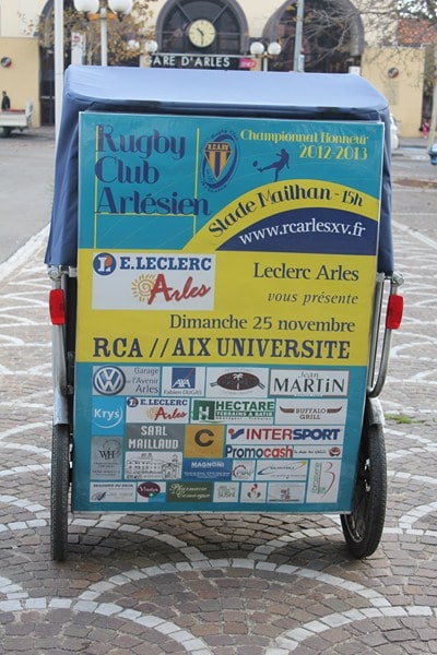 Lire la suite à propos de l’article Rugby Club Arlésien reçoit Aix Université Club le 25 Novembre 2012 au stade Mailhan.