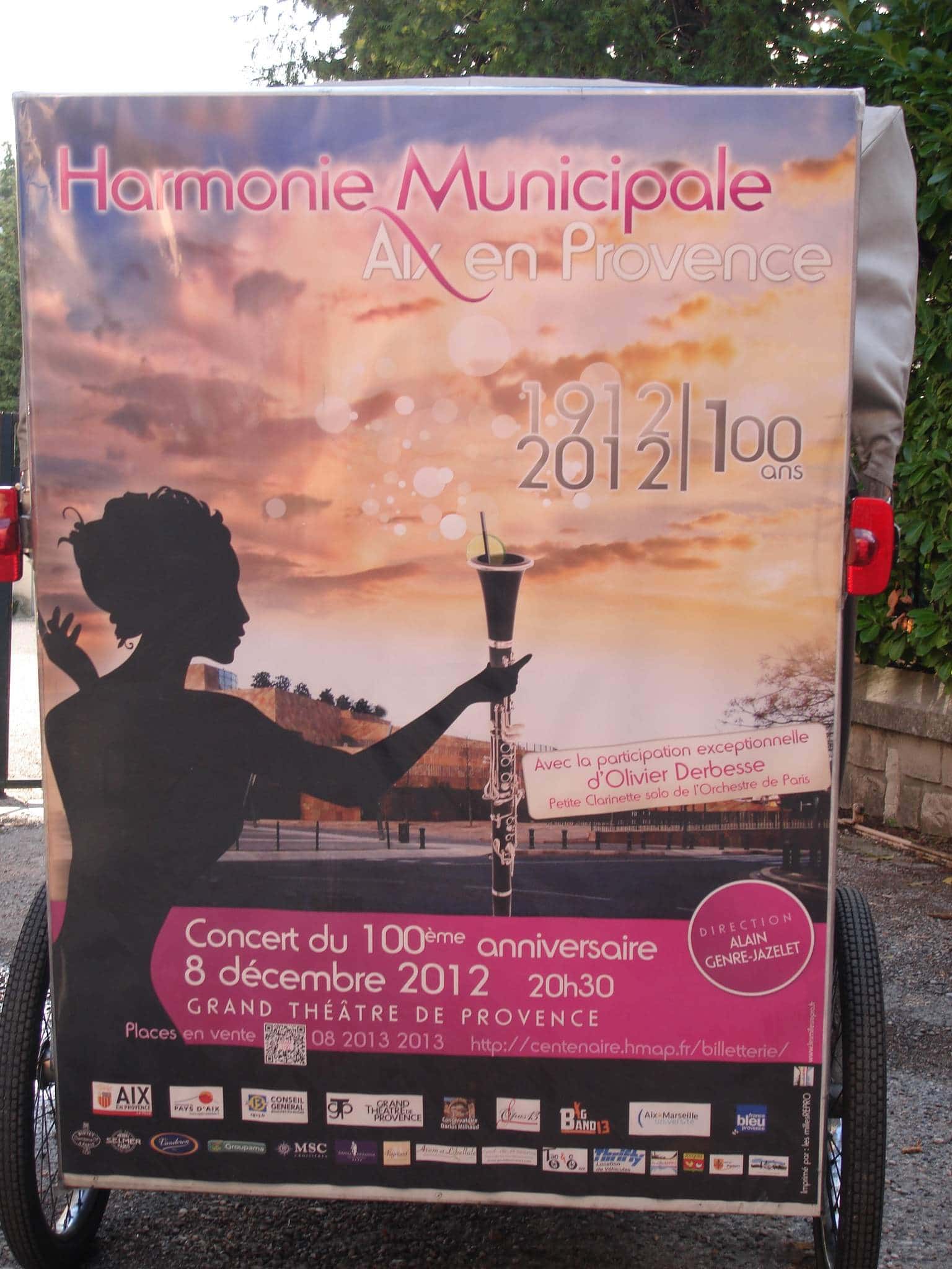 You are currently viewing Les 100 ans d’Harmonie Municipale le 8 décembre, Grand Théâtre de Provence