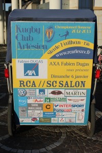 Read more about the article Axa Fabien Dugas vous invite au match RCA/Salon le 6 janvier 2013 au stade Mailhan d’Arles.