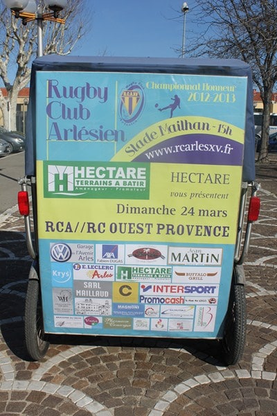 Read more about the article RCA/Ouest Provence au stade Mailhan d’Arles le 24 Mars 2013