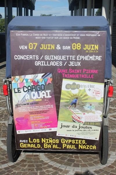 Lire la suite à propos de l’article Cargo à quai by Eco Fabrik  les 7 et 8 Juin 2013 à Arles sur le quai Saint Pierre de Trinquetaille