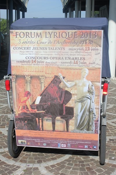 You are currently viewing Forum lyrique international d’Arles, du 12 au 16 Juin 2013 à Arles.