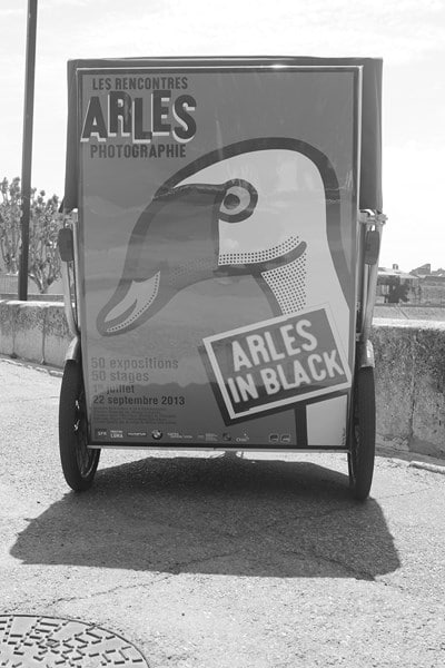 You are currently viewing Les Rencontres d’Arles 2013: Transport écologique avecTaco and Co, partenaire du festival de la photographie à Arles