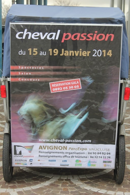 Read more about the article Invitations pour Cheval Passion à Avignon du 15 au 19 Janvier 2013