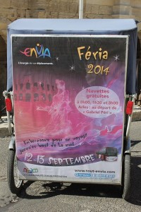 Read more about the article Féria du riz  à Arles du 12 au 14 septembre 2014: Navettes gratuites d’Envia