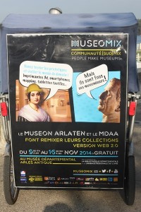 Lire la suite à propos de l’article Museomix 2014 à Arles du 7 au 10 Novembre au MDAA.