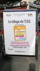 Read more about the article Le salon de l’economie sociale et solidaire le 02 Novembre 2015 au Palais des congrés d’Arles