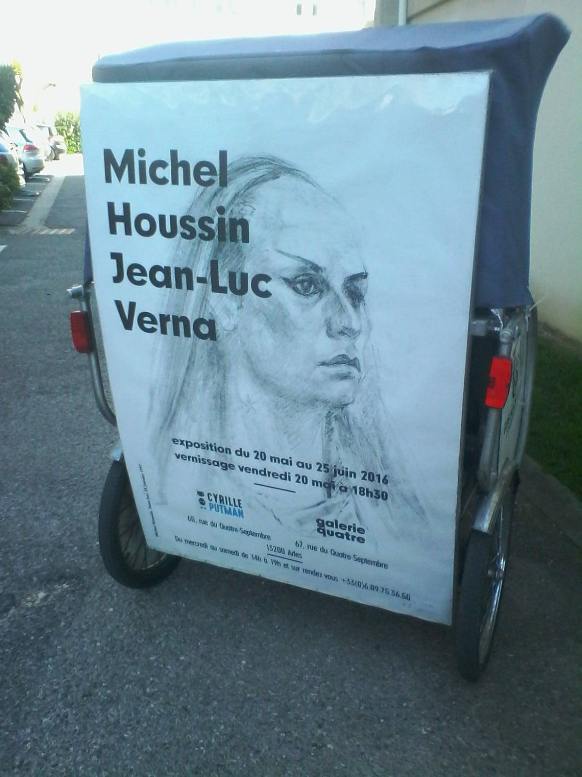 Lire la suite à propos de l’article Michel Houssin et Jean Luc Verna du 20 mai au 25 juin à Arles