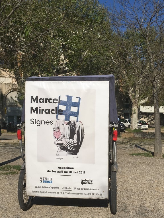 Lire la suite à propos de l’article Une nouvelle exposition de Marcel Miracle, Signes, à la galerie Cyrille Putman à Arles