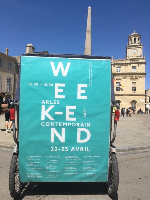 You are currently viewing Week-end Arles Contemporain: 22 et 23 Avril 2017 à Arles