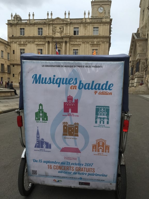 Read more about the article Musiques en balade, 4ème édition, du 15 septembre au 21 Octobre 2017, pays d’Arles