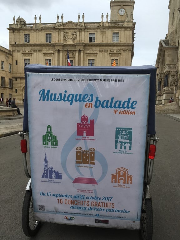 Read more about the article Musiques en balade, 4ème édition, du 15 septembre au 21 Octobre 2017, pays d’Arles