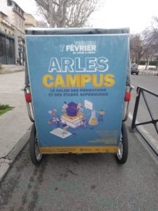 Read more about the article Arles Campus: le salon des formations et des études supérieures , le 07 février 2020 à Arles