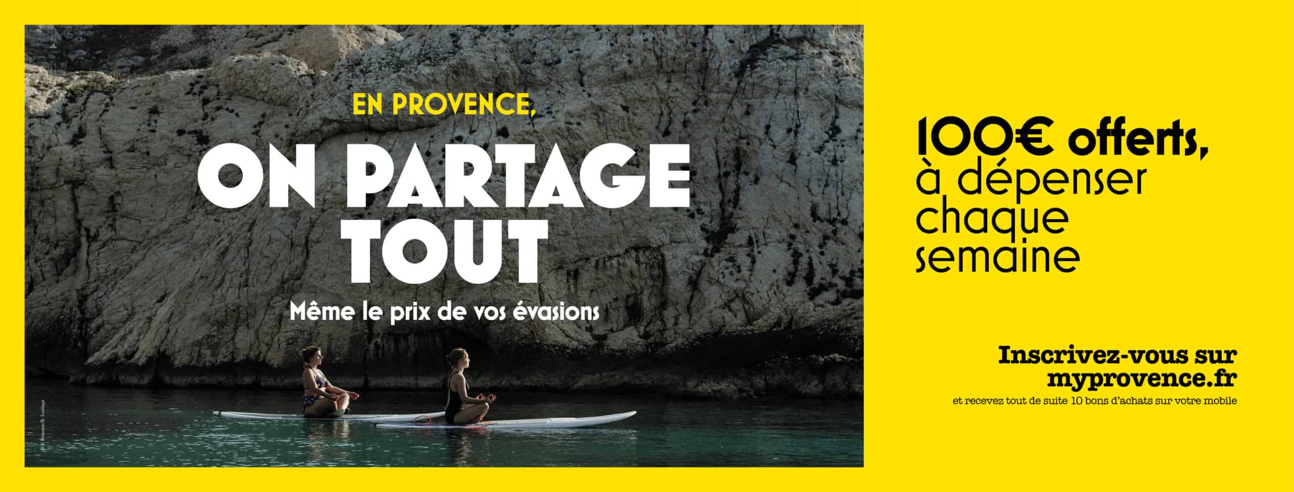 Read more about the article 100€ de bons d’achat offerts grâce aux TICKETS MYPROVENCE !