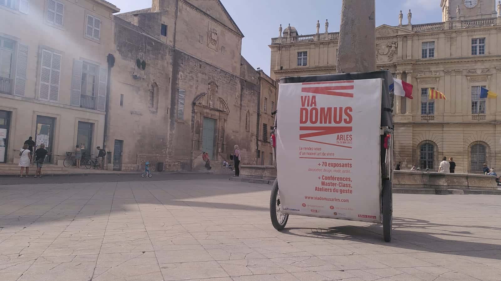 You are currently viewing Via Domus, du 26 au 29 mai 2022, à Arles – Transport gratuit avec Taco and Co