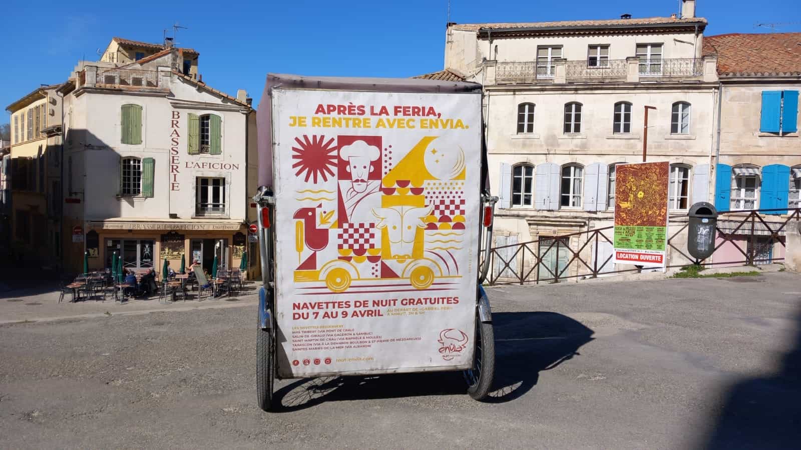 Read more about the article Après la Féria, je rentre avec Envia