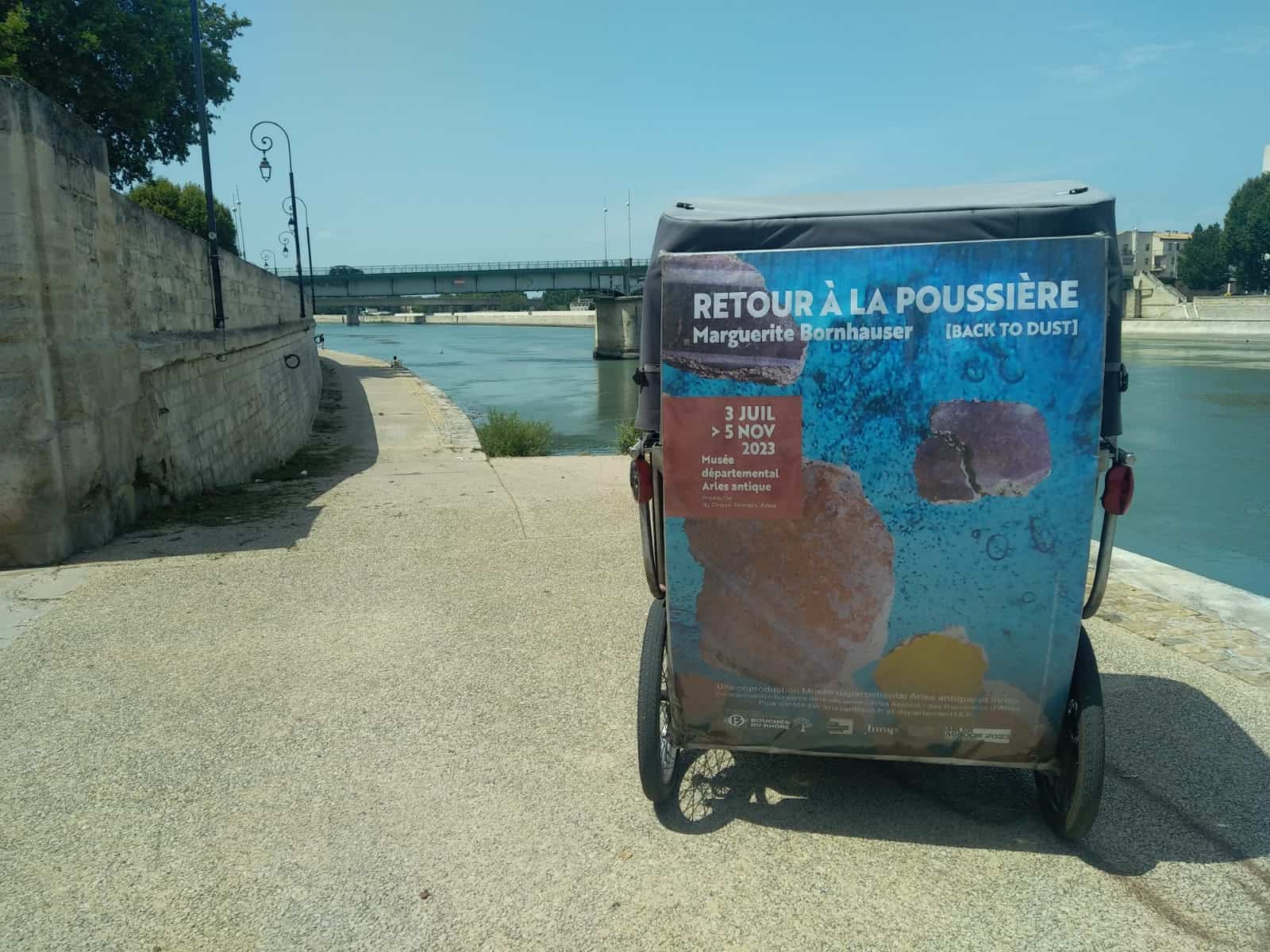 Lire la suite à propos de l’article Marguerite Bornhauser /Retour à la poussière [Back to dust] Musée Départemental Arles Antique du 3/07 au 5/11/2023