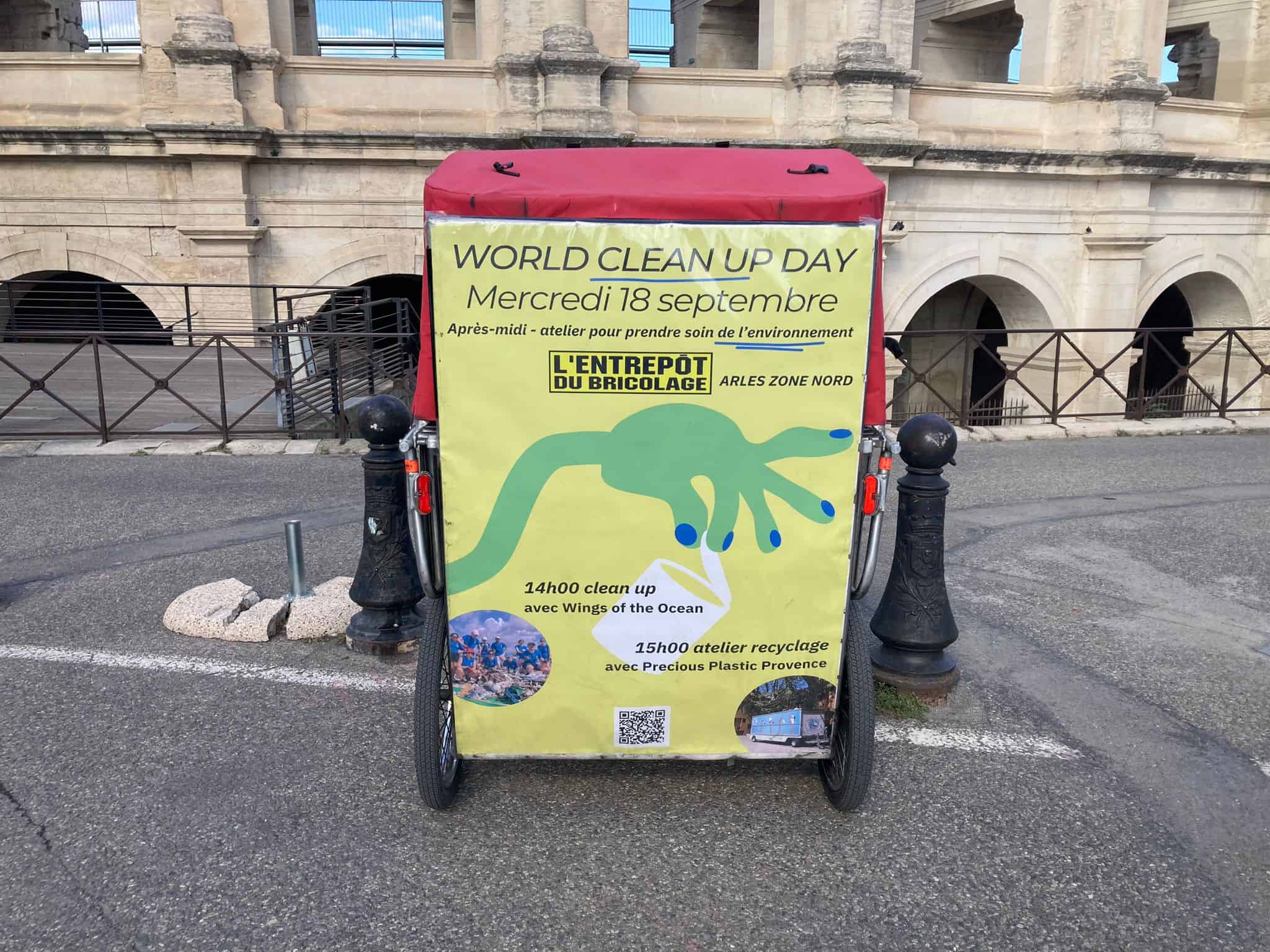 Read more about the article World Clean Up Day 18/09/24 à l’Entrepôt du Bricolage d’Arles