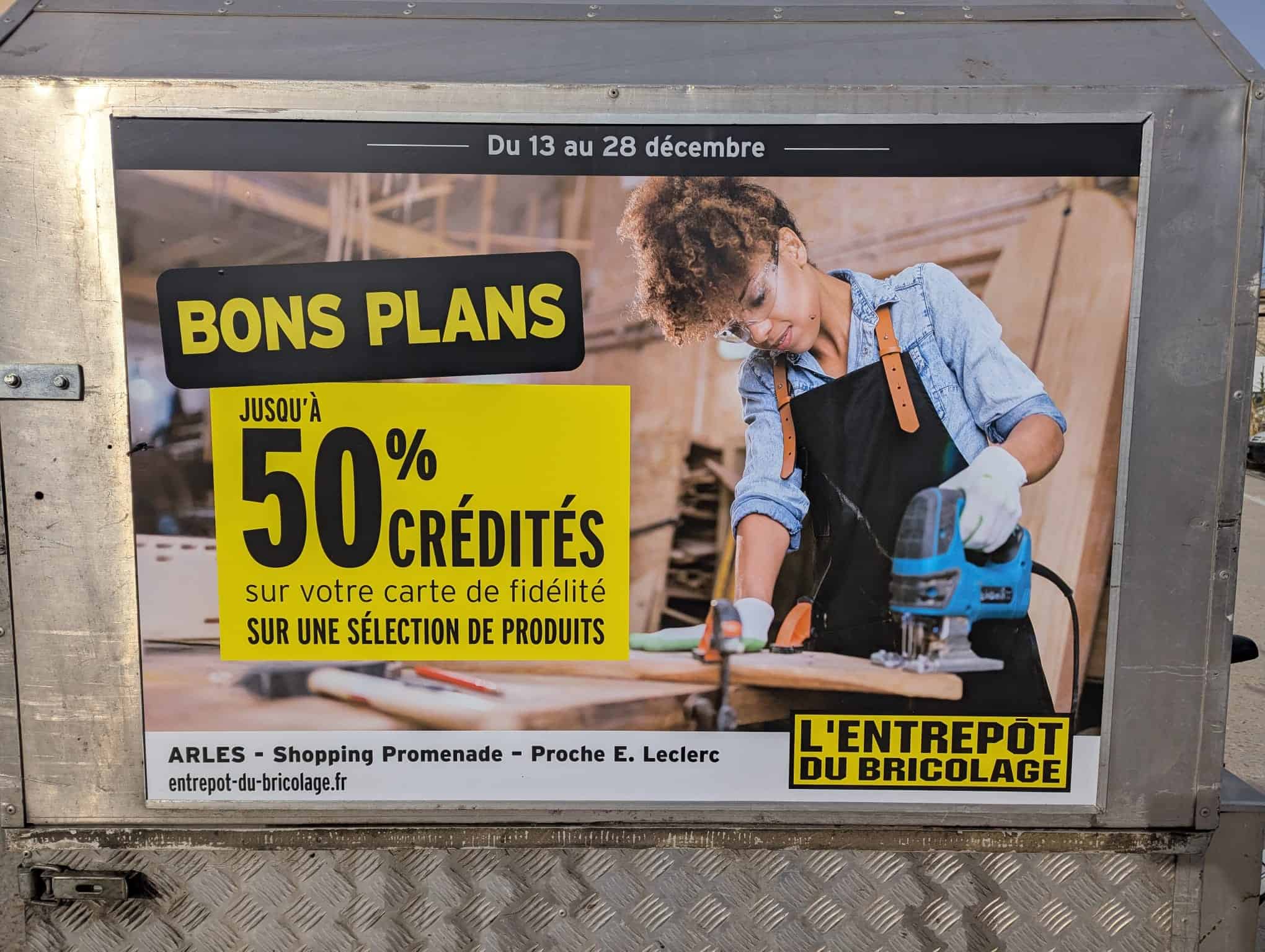 Read more about the article Bons plans à l’Entrepôt du Bricolage d’Arles – décembre 2024