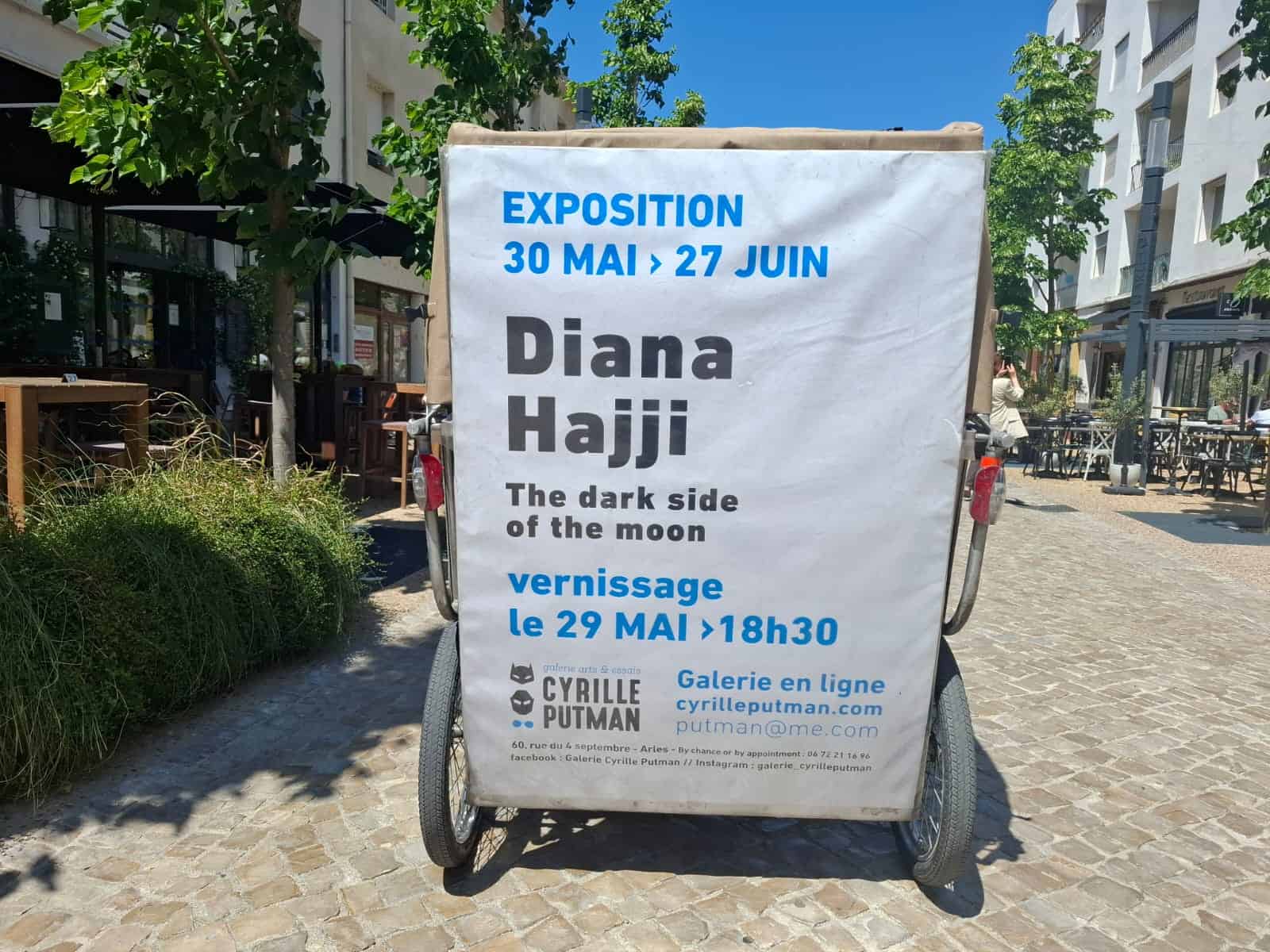 You are currently viewing Diana Hajji à la Galerie Cyrille Putman 30/05>27/06
