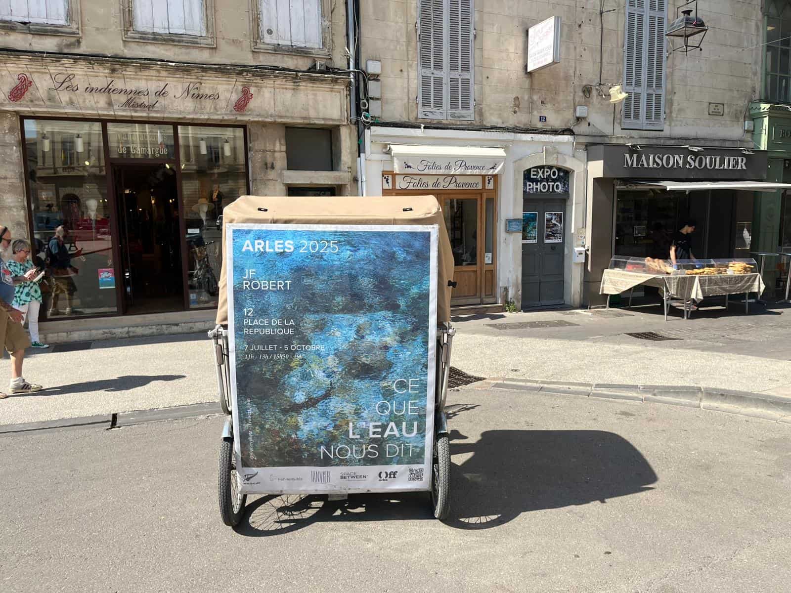 You are currently viewing JF Robert présente son exposition Arles 2025: « Ce que l’eau nous dit »