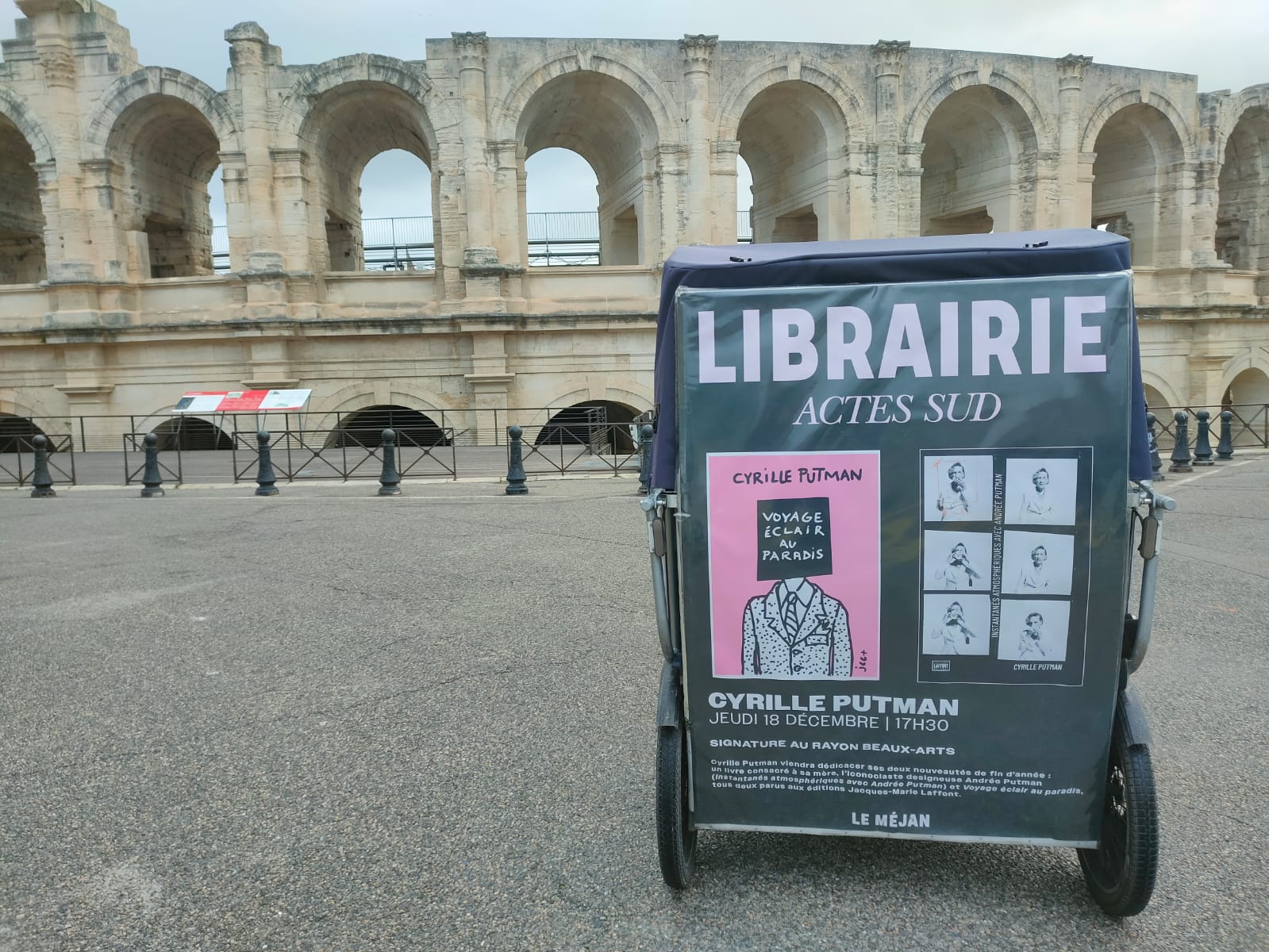 You are currently viewing Cyrille Putman à la librairie Actes Suds le 18/12/25
