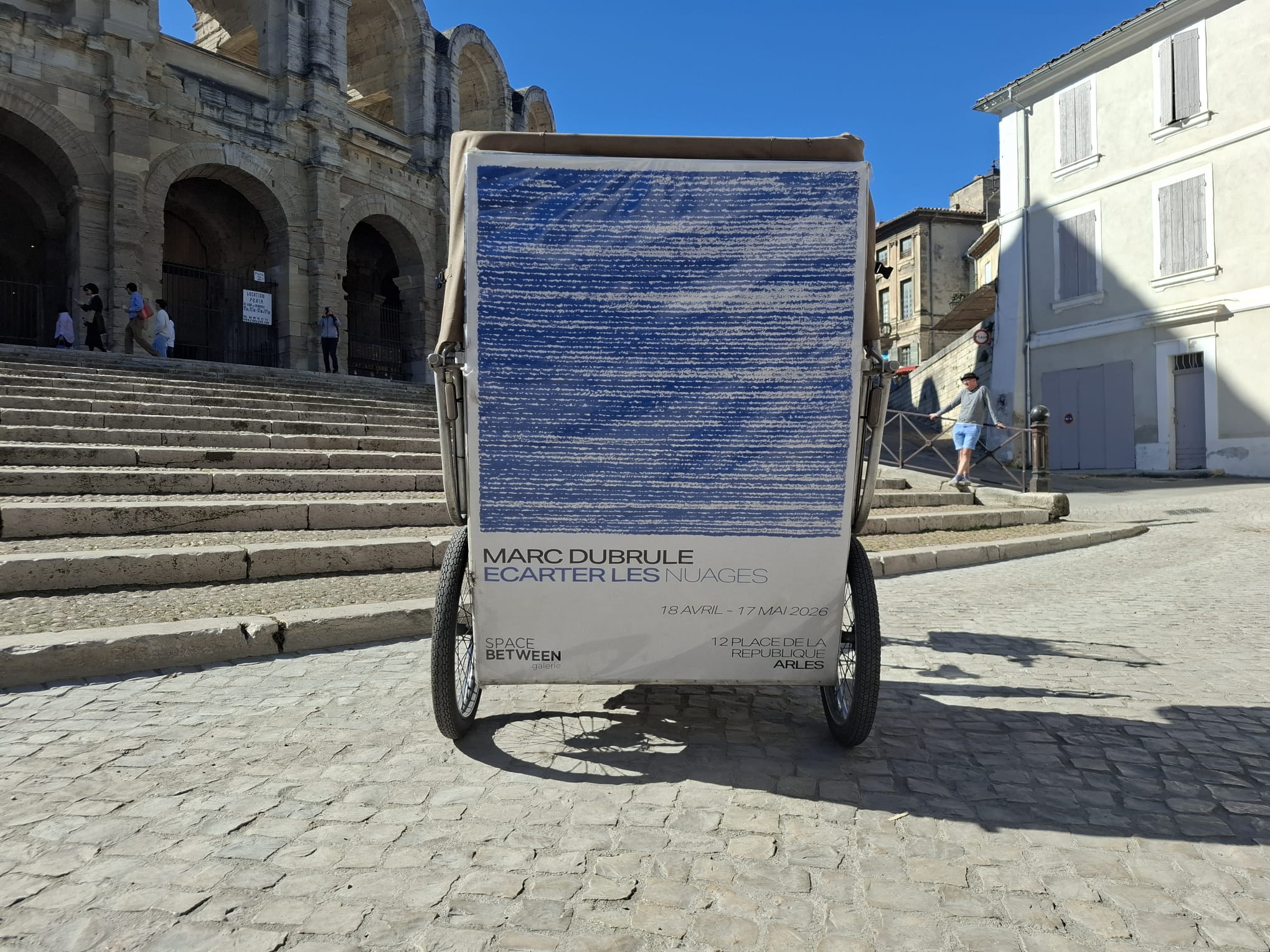 You are currently viewing Exposition « Ecarter les nuages » de Marc Dubrule – Galerie Space Between, à Arles