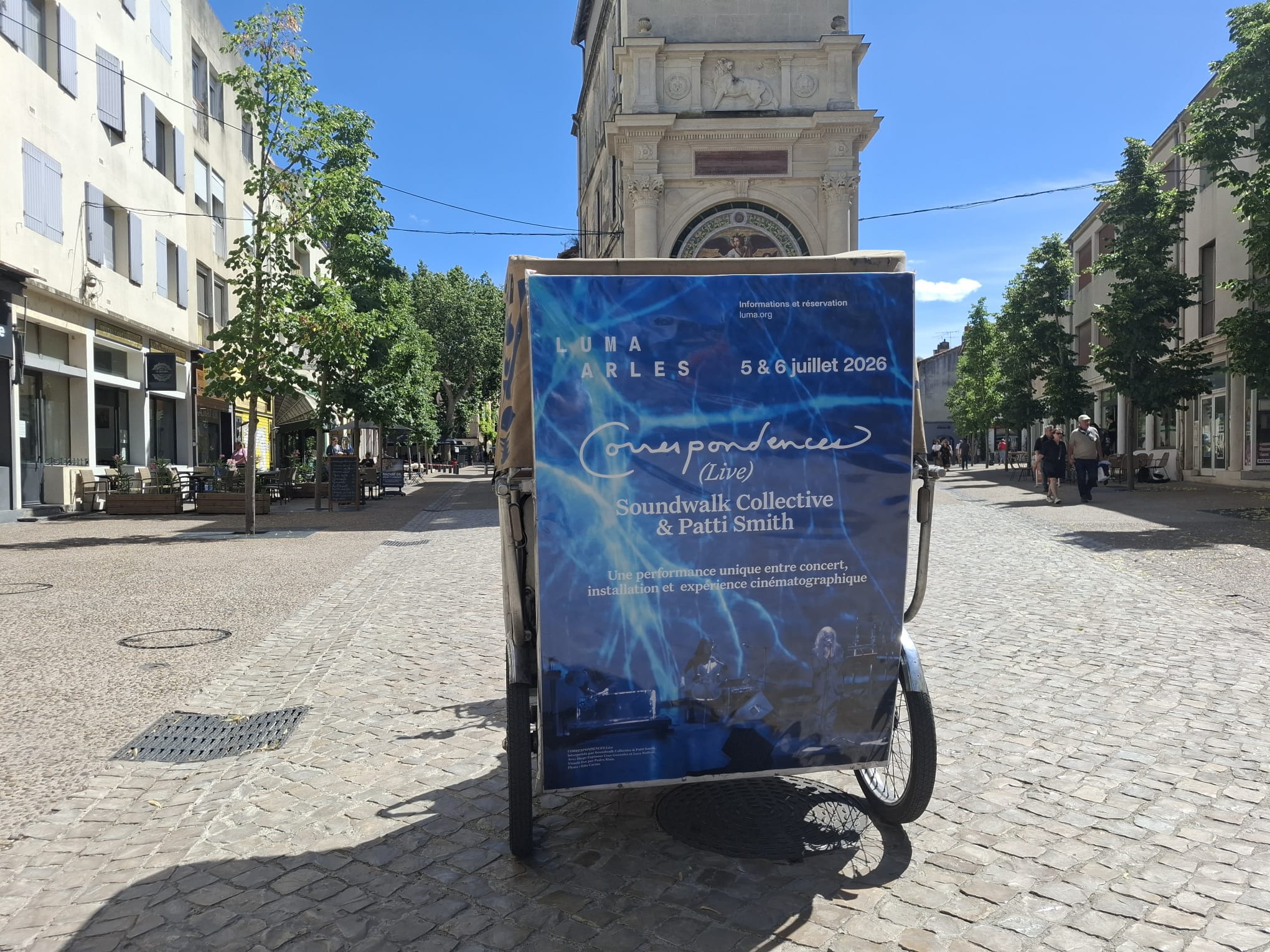 You are currently viewing Luma Arles: CORRESPONDENCES (Live), une performance de Soundwalk Collective et Patti Smith / 5 juillet 2026